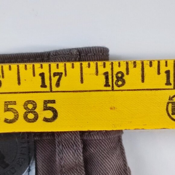 Buffalo David Bitton Sam-X slim straight cotton pants grey men's size 34x30 - Picture 11 of 13